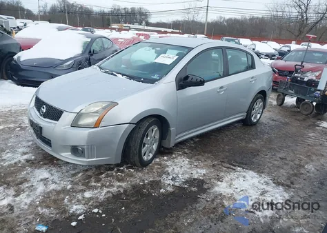 2010 Nissan Sentra 2.0Sr из США, поврежденный, VIN 3N1AB6AP0AL697819